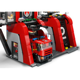 LEGO CITY 60414 Remiza strażacka z wozem strażackim