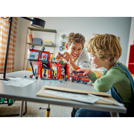 LEGO CITY 60414 Remiza strażacka z wozem strażackim