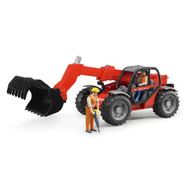 BRUDER 02125 Ładowarka teleskopowa Manitou