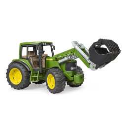 BRUDER 02052 Traktor John Deere z ładowaczem
