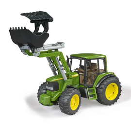 BRUDER 02052 Traktor John Deere z ładowaczem