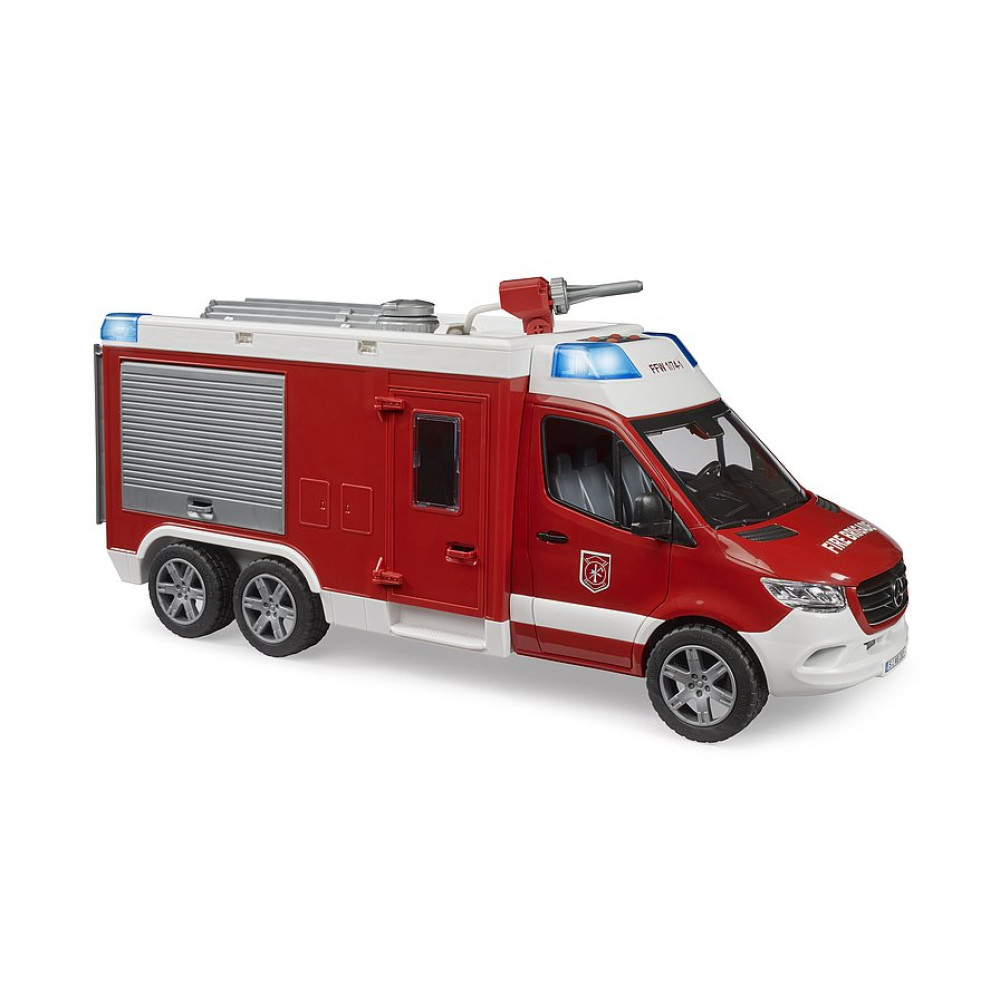 BRUDER 02680 Mercedes Sprinter wóz strażacki z modułem świetlno-dźwiękowym