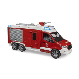 BRUDER 02680 Mercedes Sprinter wóz strażacki z modułem świetlno-dźwiękowym
