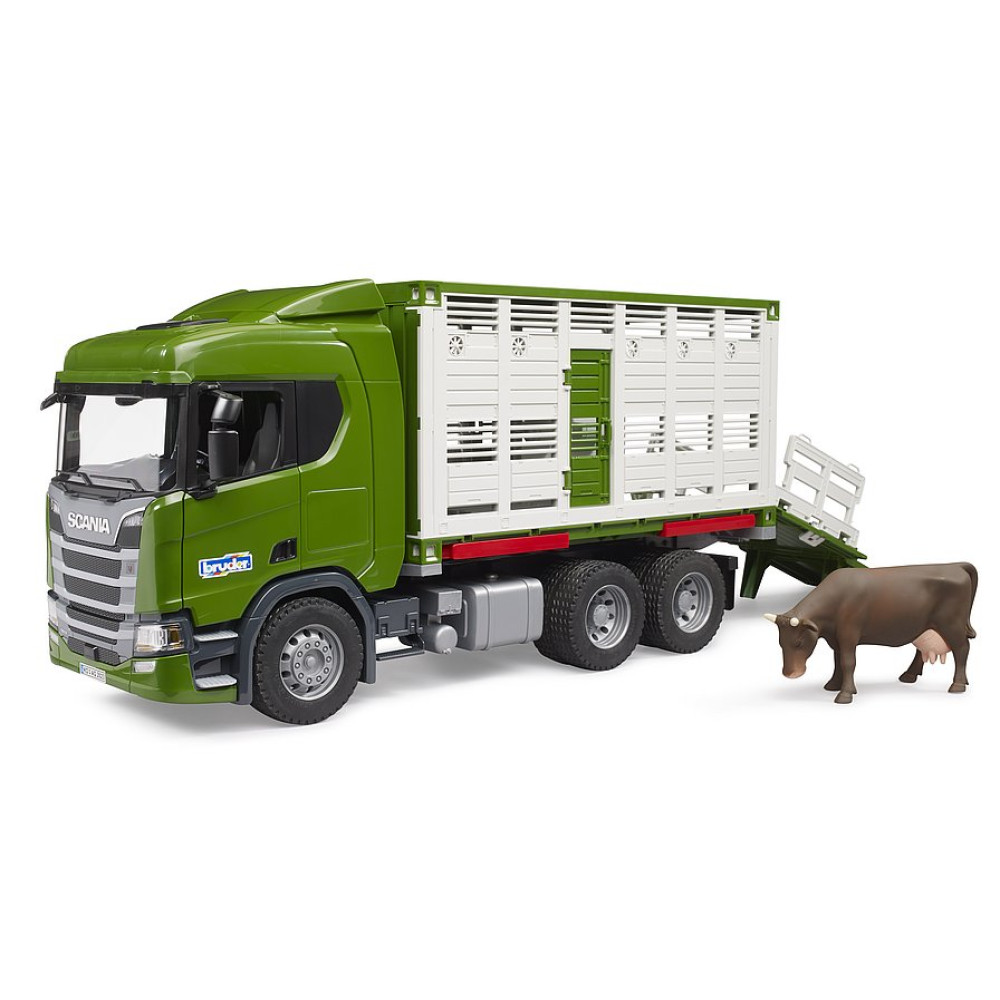 BRUDER 03548 Scania do przewozu zwierząt