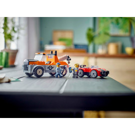 LEGO CITY 60435 Samochód pomocy drogowej i naprawa sportowego auta