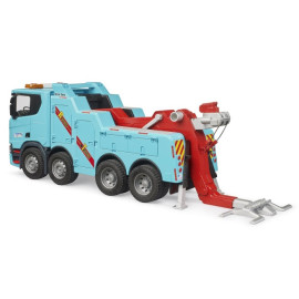 Bruder 03553 Scania Super 560R pomoc drogowa holownik z modułem światło dźwięk