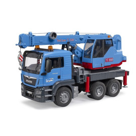 Bruder 03771 MAN TGS dźwig niebieski