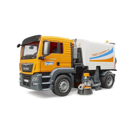 BRUDER 3780 MAN TGS zamiatarka ulic