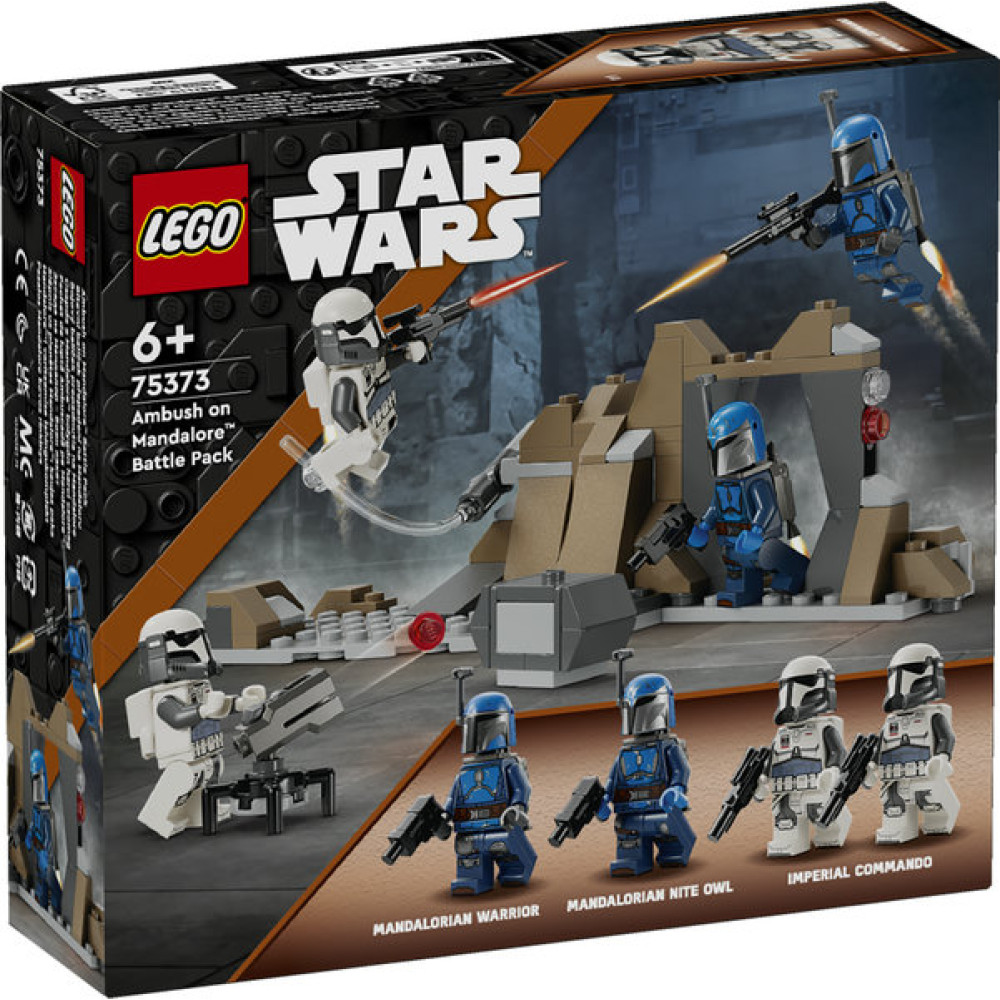 LEGO STAR WARS 75373 Zasadzka na Mandalorze™ — zestaw bitewny