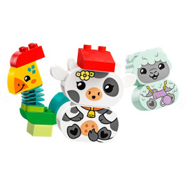 LEGO DUPLO 10412 Pociąg ze zwierzątkami