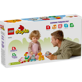 LEGO DUPLO 10412 Pociąg ze zwierzątkami