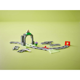 LEGO DUPLO 10425 Tunel i tory kolejowe — zestaw rozszerzający