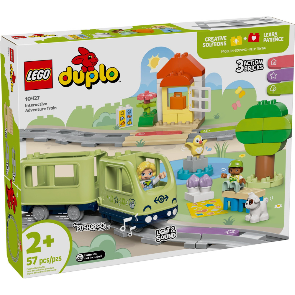 LEGO DUPLO 10427 Przygoda z interaktywnym pociągiem