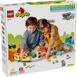 LEGO DUPLO 10428 Duży interaktywny pociąg miejski