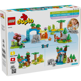 LEGO DUPLO 10446 Rodziny dzikich zwierząt 3 w 1