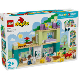 LEGO DUPLO 10470 Nowoczesny dom rodzinny 3 w 1 z figurkami