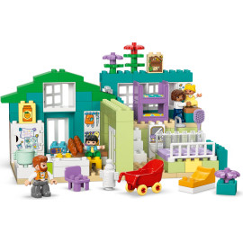 LEGO DUPLO 10470 Nowoczesny dom rodzinny 3 w 1 z figurkami