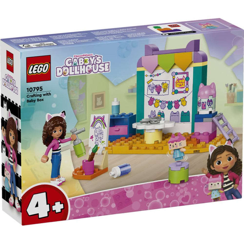 LEGO GABBY'S DOLLHOUSE 10795 Prace ręczne z Tekturzątkiem