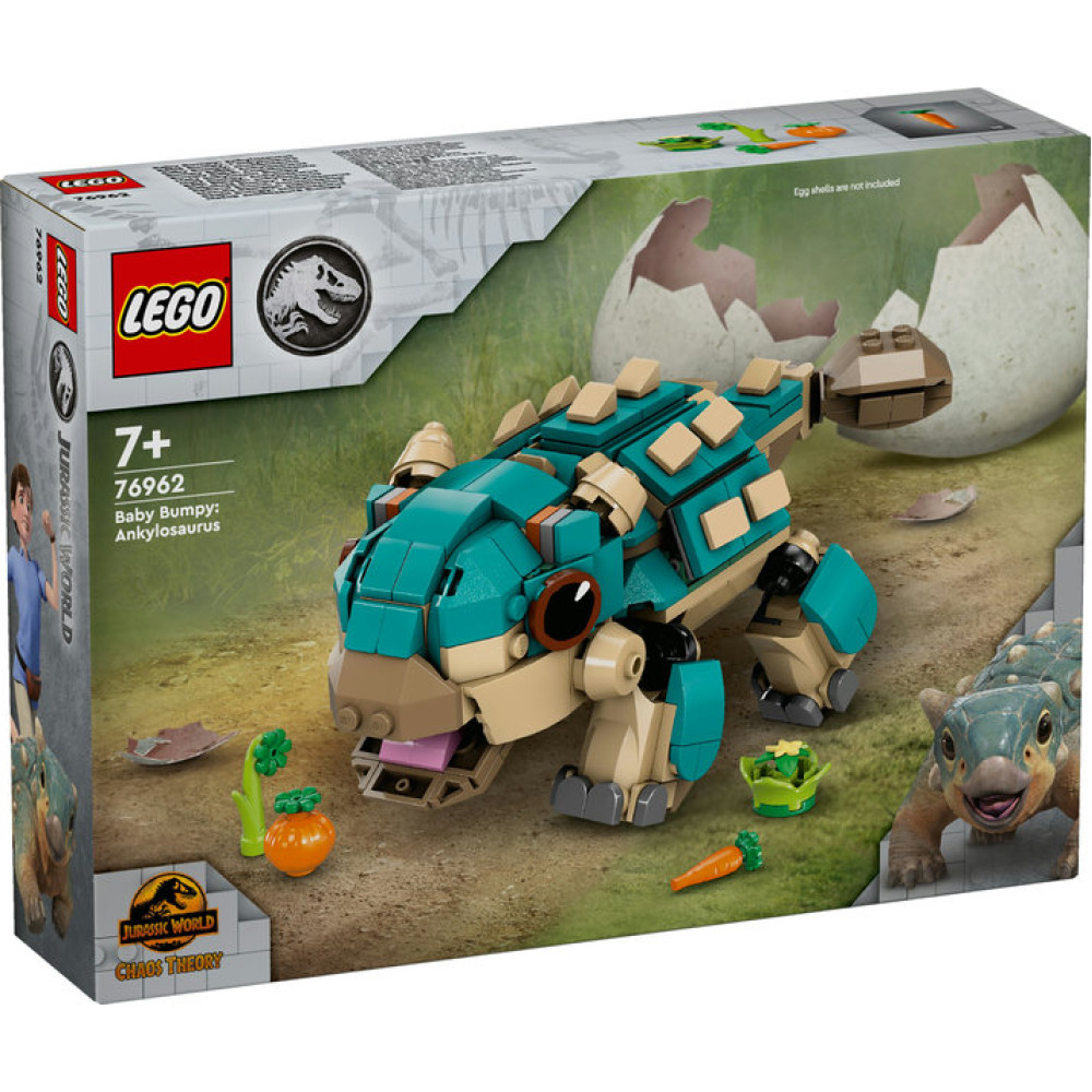 LEGO JURASSIC WORLD 76962 Mały ankylozaur Bumpy