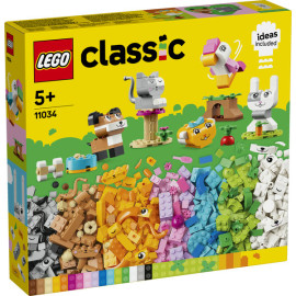 LEGO CLASSIC 11034 Kreatywne zwierzątka