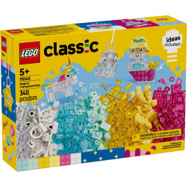 LEGO CLASSIC 11040 Magiczny zestaw z przezroczystymi klockami