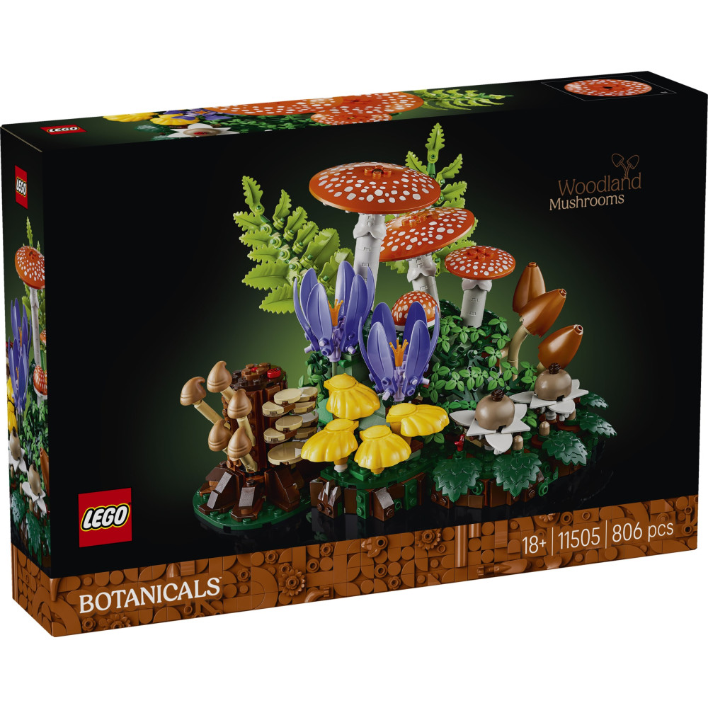 LEGO BOTANICALS 11505 Grzyby leśne