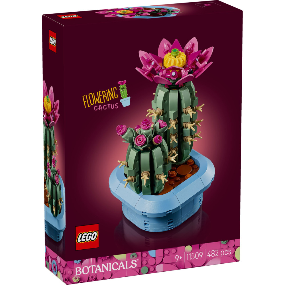 LEGO BOTANICALS 11509 Kwitnący kaktus