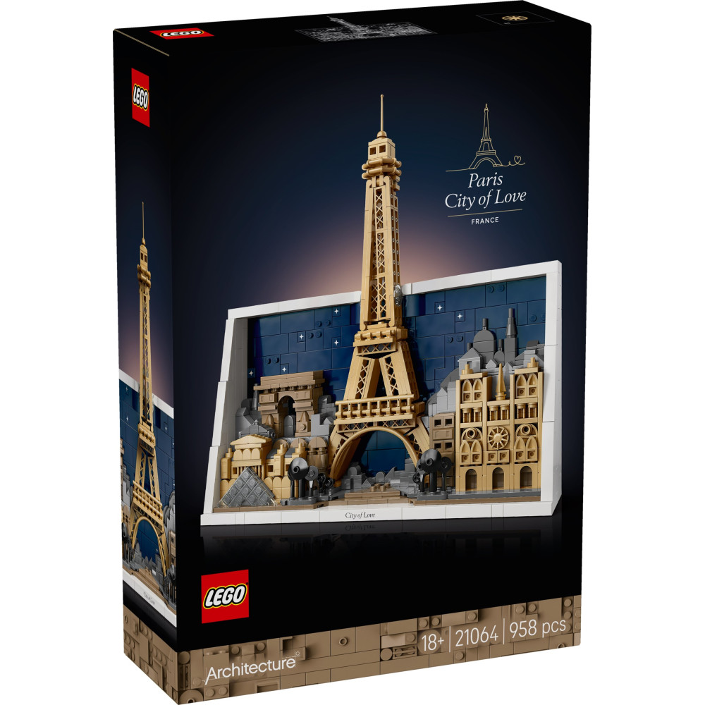 LEGO ARCHITECTURE 21064 Paryż - miasto miłości