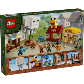 LEGO MINECRAFT 21273 Atak balonowego Ghasta na wioskę