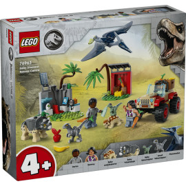 LEGO JURASSIC WORLD 76963 Centrum ratunkowe dla małych dinozaurów
