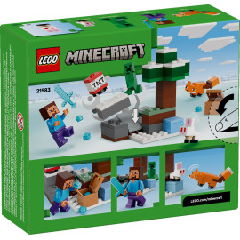 LEGO MINECRAFT 21583 Przygoda Steve’a w tajdze