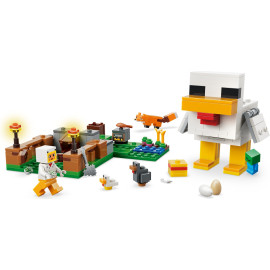 LEGO MINECRAFT 21585 Farma kurczaków