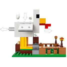 LEGO MINECRAFT 21585 Farma kurczaków