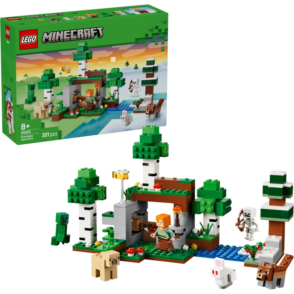 LEGO MINECRAFT 21593 Przetrwanie pierwszej nocy
