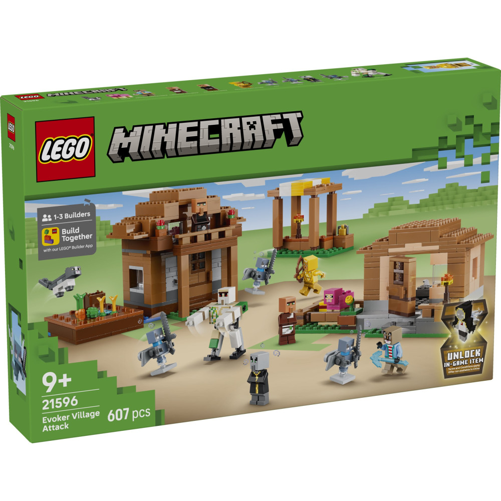 LEGO MINECRAFT 21596 Najazd przywoływaczy na wioskę