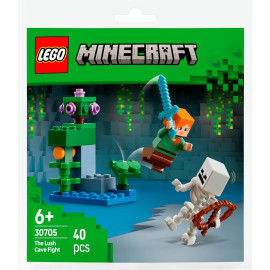 LEGO MINECRAFT 30705  Walka w bujnej jaskini 