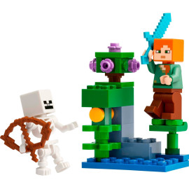 LEGO MINECRAFT 30705  Walka w bujnej jaskini 