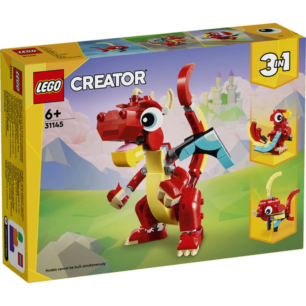 LEGO CREATOR 31145 Czerwony smok