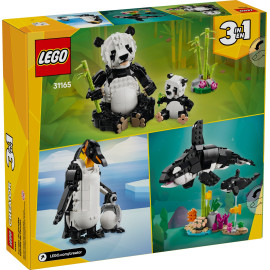 LEGO CREATOR 31165 Dzikie zwierzęta: rodzina pand