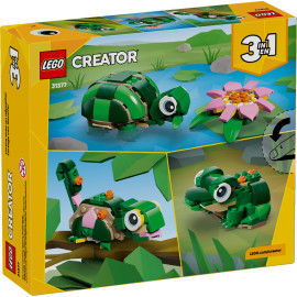 LEGO CREATOR 31377 Żółw i kwiat lilii wodnej