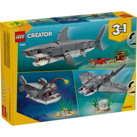 LEGO CREATOR 31381 Groźny rekin i skrzynia ze skarbem