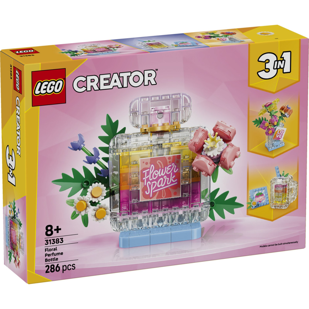 LEGO CREATOR 31383 Flakon perfum z kwiatową ozdobą