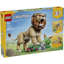 LEGO CREATOR 31386 Dzikie zwierzęta: Dumny lew