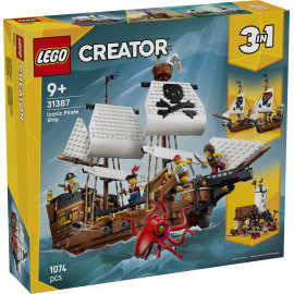 LEGO CREATOR 31387 Legendarny statek piracki