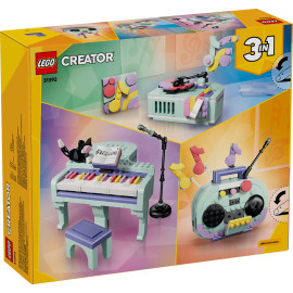 LEGO CREATOR 31392 Dekoracyjny fortepian z kotem