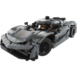 LEGO TECHNIC 42173 Szary hipersamochód Koenigsegg Jesko Absolut