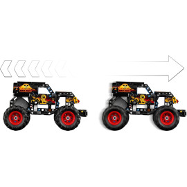 LEGO TECHNIC 42219 Monster Jam™ Grave Digger™ Ogień i lód