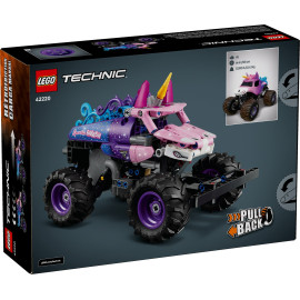 LEGO TECHNIC 42220 Monster Jam™ Sparkle Smash™ z napędem typu pull-back