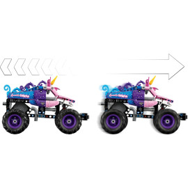 LEGO TECHNIC 42220 Monster Jam™ Sparkle Smash™ z napędem typu pull-back