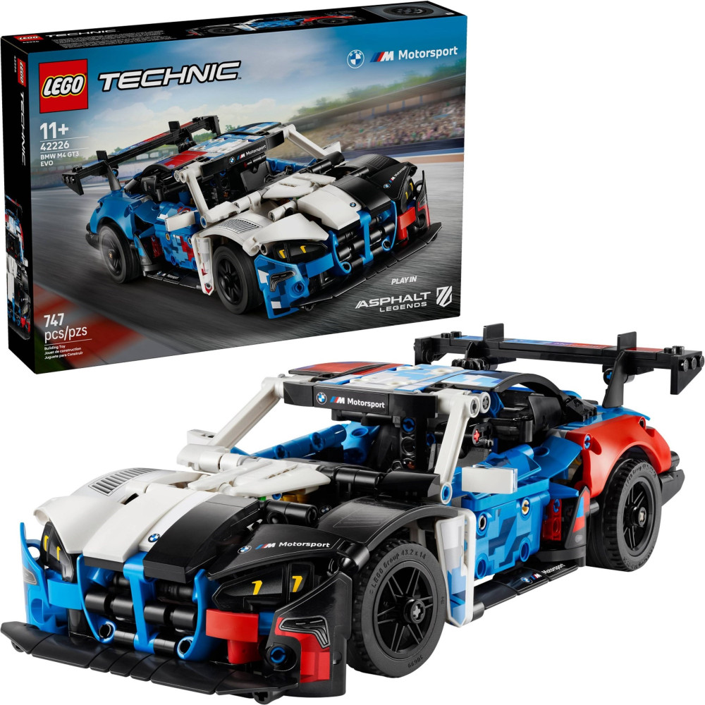 LEGO TECHNIC 42226 Samochód wyścigowy BMW M4 GT3 EVO